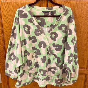 Anybody v neck sweatshirt - size 3X - NWOT
